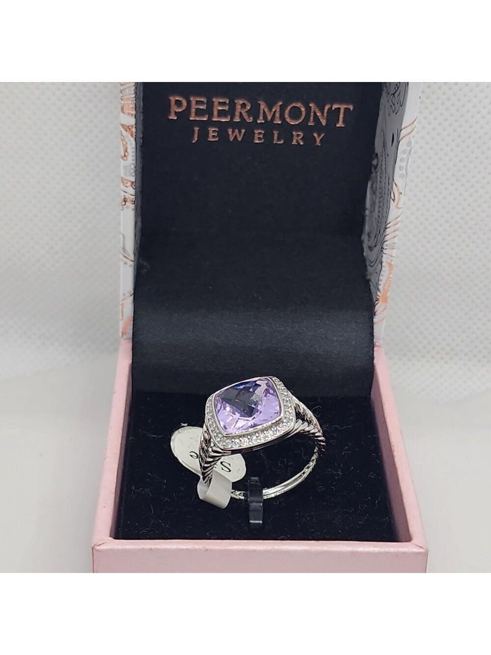 Brand New Peermont Purple Gemstone Ring